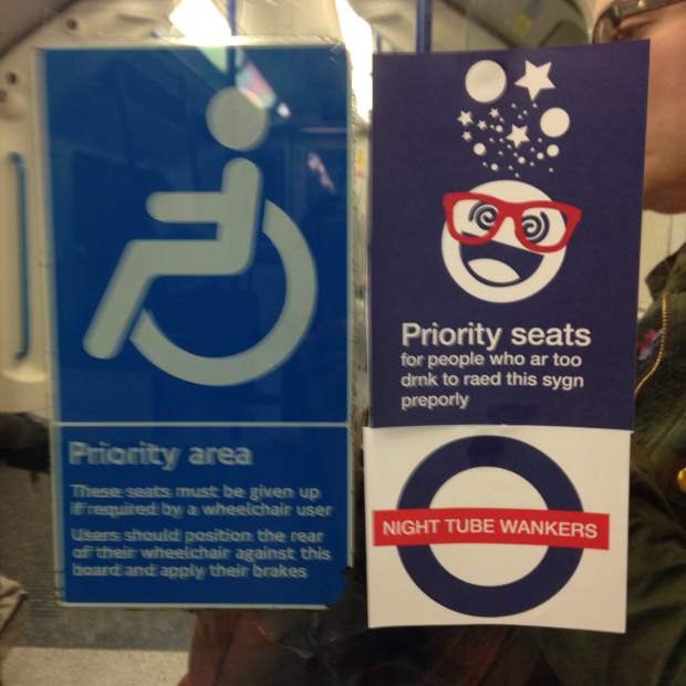 Someone s Made Night Tube Etiquette Stickers And You 