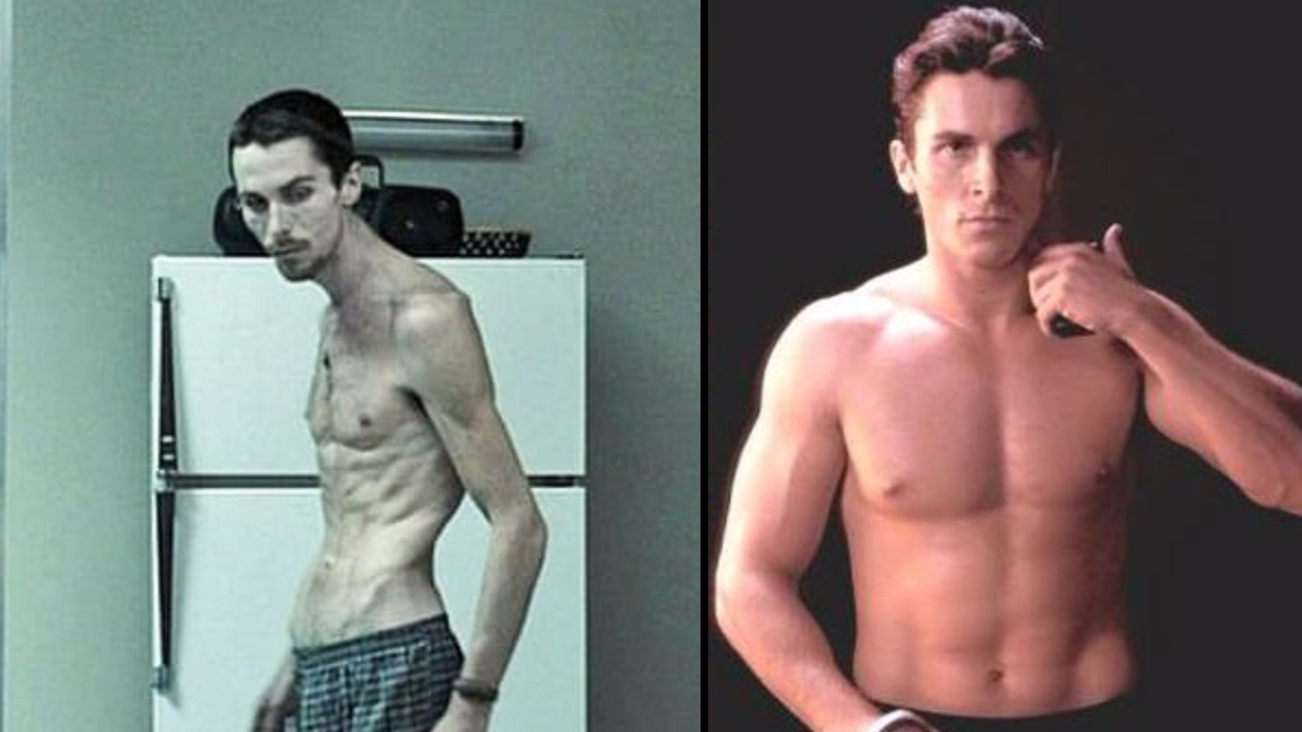 How Christian Bale Got Ripped For 'Batman' Role After 'The Machinist' - LADbible